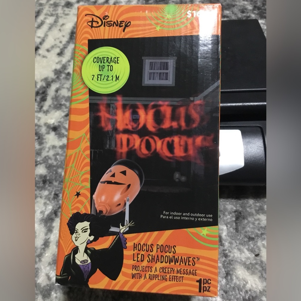 Halloween LED projector Disney HOCUS POCUS LED shadow waves